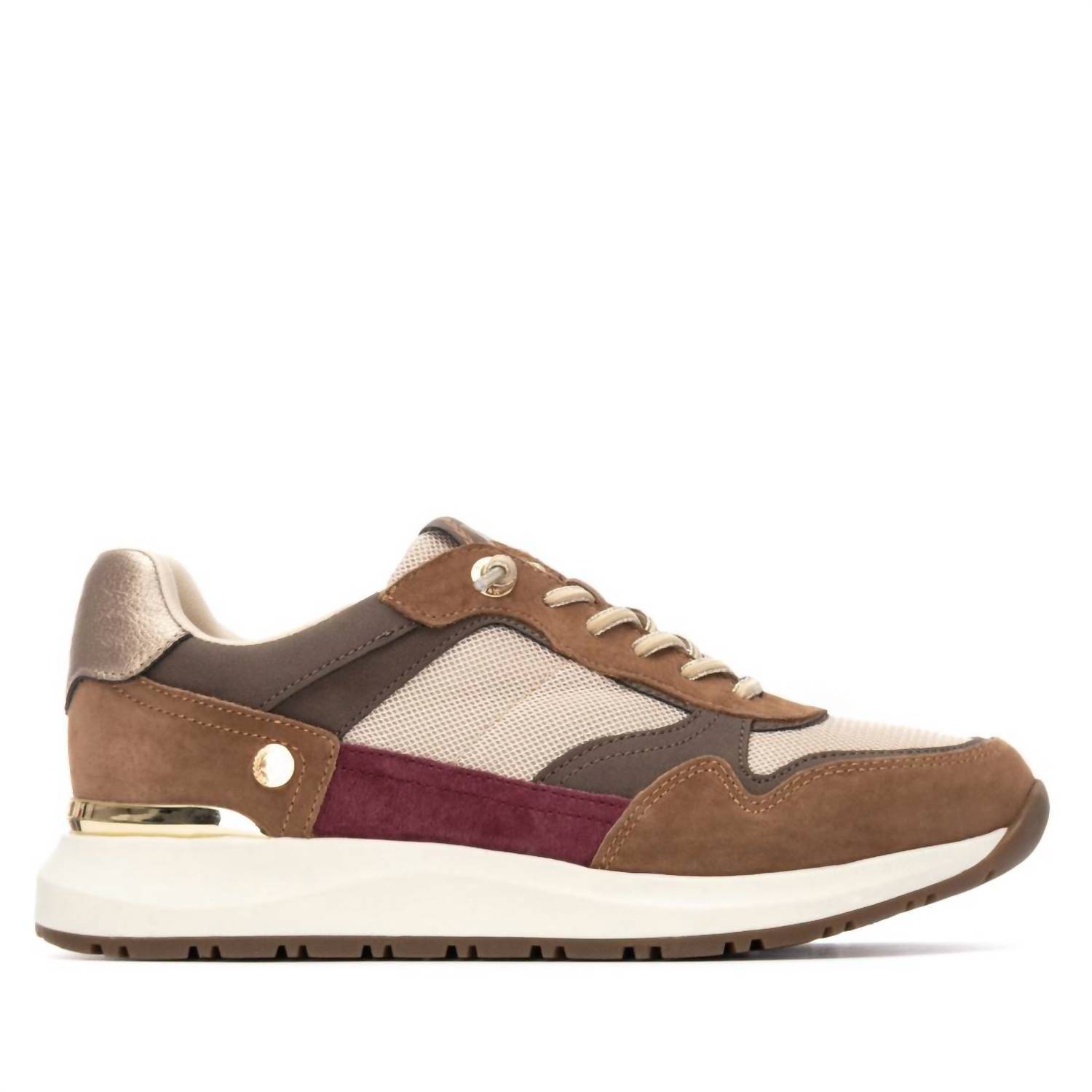 New Xti Women’s Round Toe 144206 Sneakers In Taupe